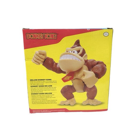 JAKKS Pacific / Nintendo Deluxe Donkey Kong 6” Action Figure - Picture 2 of 2